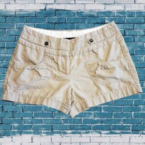 Maurice Khaki Shorts Sz 7 8 I Am Smart